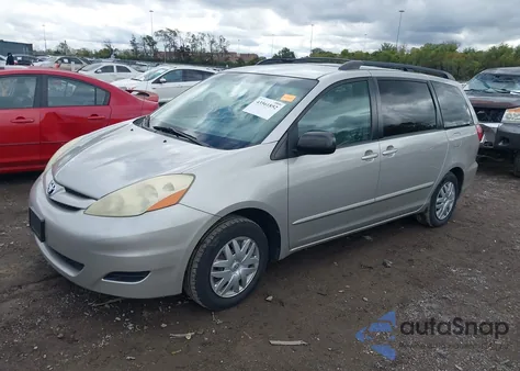 2006 Toyota Sienna Ce/Le z USA, uszkodzony, nr VIN 5TDZA23C96S508303